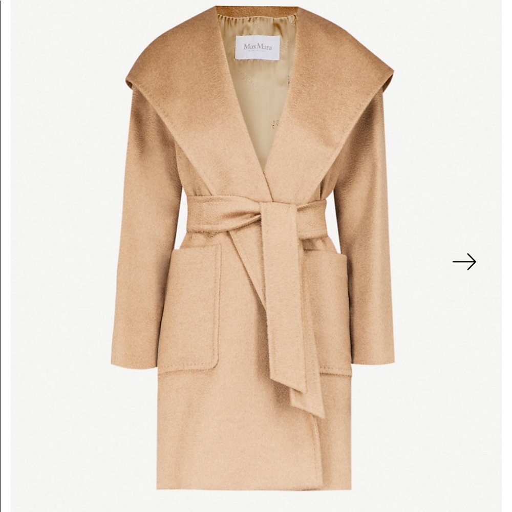 Max Mara camel-hair coat
